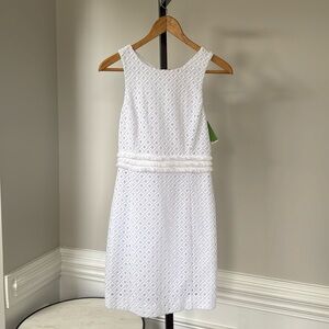 Lilly Pulitzer white dress new with tags XS